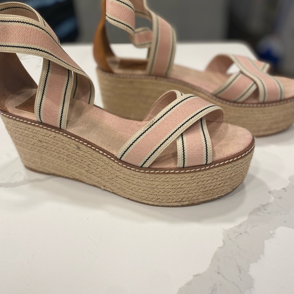 Tory Burch Espadrille Heels - Picture 1 of 4